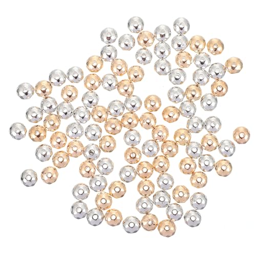 Homoyoyo 300 Stück DIY Schmuckperlen Facettierte Spacer Perlen Bunte Ccb Kunststoffperlen für Armbänder Halsketten Basteln Zubehör von Homoyoyo