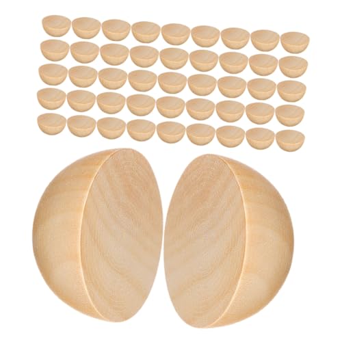 Homoyoyo 300 Stück Halbkreis Holzperlen Unbehandelte Holzhalbkugeln Naturholz Textur DIY Basteln Dekoration für Erwachsene Handgemachte Kunstprojekte Homoyoyo 300 Stück Halbkreis Holzperlen Unbehandelte Holzhalbkugeln Naturholz Textur DIY Basteln Dekoration für Erwachsene Handgemachte Kunstprojekte von Homoyoyo