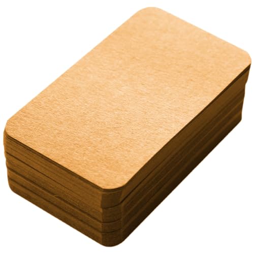 Homoyoyo 300 Stück Kraftpapier Blanko Karteikarten Handliche Memo Karten Glatte Oberfläche Leicht und Vielseitig für Schule Büro Reisen und DIY Projekte für Schüler und Lehrer Homoyoyo 300 Stück Kraftpapier Blanko Karteikarten Handliche Memo Karten Glatte Oberfläche Leicht und Vielseitig für Schule Büro Reisen und DIY Projekte für Schüler und Lehrer von Homoyoyo