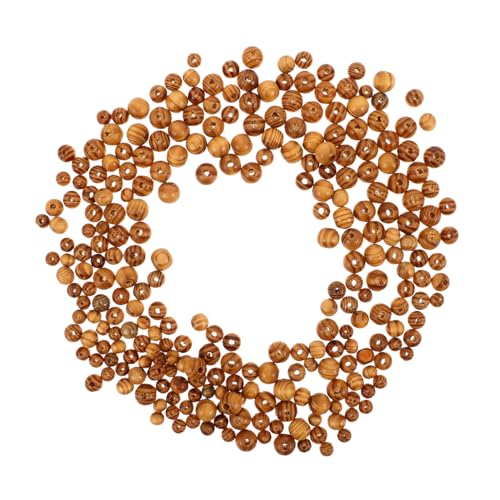 Homoyoyo 300 Stück Runde Holzperlen mit Struktur Lose Holz Spacer Perlen für Makramee Halsketten Armbänder DIY Schmuck Basteln Leicht zu Auffädeln für Kreative Handwerksprojekte Homoyoyo 300 Stück Runde Holzperlen mit Struktur Lose Holz Spacer Perlen für Makramee Halsketten Armbänder DIY Schmuck Basteln Leicht zu Auffädeln für Kreative Handwerksprojekte von Homoyoyo