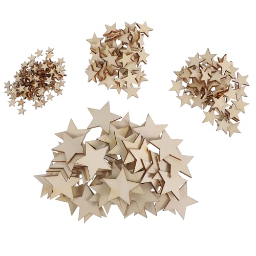 Homoyoyo 300 Stück Sternförmige Blanko Holzscheiben Naturholz Stern Holzscheiben DIY Basteln Holzsterne für Dekoration Hochzeit Party Kunsthandwerk Homoyoyo 300 Stück Sternförmige Blanko Holzscheiben Naturholz Stern Holzscheiben DIY Basteln Holzsterne für Dekoration Hochzeit Party Kunsthandwerk von Homoyoyo