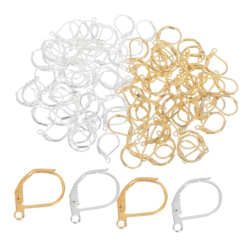 Homoyoyo 300 Stück Teiliges French Ohrhaken für Schmuckherstellung Elastischer Verschluss Langlebig Glänzend Leicht und Komfortabel für DIY Ohrring Basteln Gold Silberfarben Homoyoyo 300 Stück Teiliges French Ohrhaken für Schmuckherstellung Elastischer Verschluss Langlebig Glänzend Leicht und Komfortabel für DIY Ohrring Basteln Gold Silberfarben von Homoyoyo
