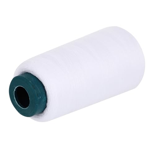 Homoyoyo 3000 Polyester Garn Weiß Stich Häkelfaden Hochfester Polyesterfaden Stickmaschine Faden Zum Nähen Gemacht Nähenfaden Nähenvorräte Quiltfaden Polyester-nähgarn Stickgarne Fäden von Homoyoyo