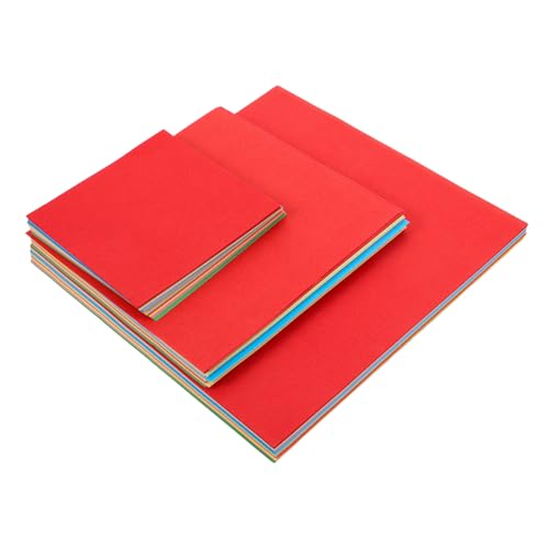 Homoyoyo 300Stücke Farben Quadratisches Origami Papier für DIY Projekte für Origami Kraniche und Kreative Kunstprojekte Langlebig und Farbenfroh von Homoyoyo