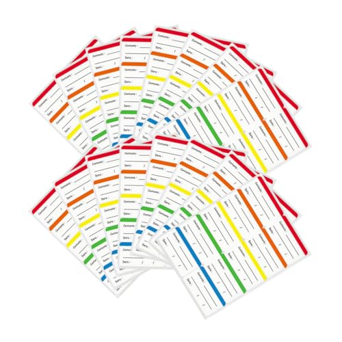 Homoyoyo 300Stücke Lebensmittel Datumsetiketten für Gefrierschrank Selbstklebende und Beschreibbare Aufkleber für Sichere Lebensmittelaufbewahrung und Einfache Kennzeichnung Homoyoyo 300Stücke Lebensmittel Datumsetiketten für Gefrierschrank Selbstklebende und Beschreibbare Aufkleber für Sichere Lebensmittelaufbewahrung und Einfache Kennzeichnung von Homoyoyo