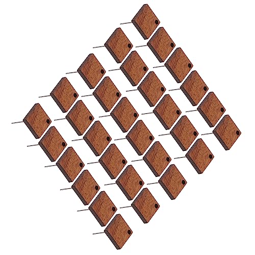 Homoyoyo 30Stücke Geometrische Holz Ohrstecker Ohrringmaterial Für DIY Schmuckherstellung Flache Post Ohrhänger Zubehör Quadratform Homoyoyo 30Stücke Geometrische Holz Ohrstecker Ohrringmaterial Für DIY Schmuckherstellung Flache Post Ohrhänger Zubehör Quadratform von Homoyoyo