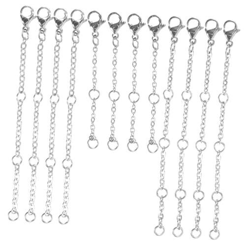 Homoyoyo 30Stücke Halsketten Und Fußkettchen Extender Und Verlängerungsketten Für DIY Schmuckherstellung Kettenstrecker Für Armband Und Halskette Schmuckzubehör Homoyoyo 30Stücke Halsketten Und Fußkettchen Extender Und Verlängerungsketten Für DIY Schmuckherstellung Kettenstrecker Für Armband Und Halskette Schmuckzubehör von Homoyoyo