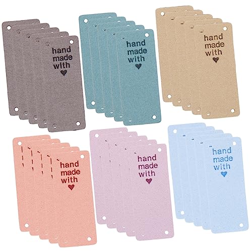 Homoyoyo 30Stücke Handgefertigte Mikrofaser Etiketten Bunte Rechteckige DIY Kleidung Labels für Dekoration für Hüte Taschen und Handwerksprojekte Homoyoyo 30Stücke Handgefertigte Mikrofaser Etiketten Bunte Rechteckige DIY Kleidung Labels für Dekoration für Hüte Taschen und Handwerksprojekte von Homoyoyo