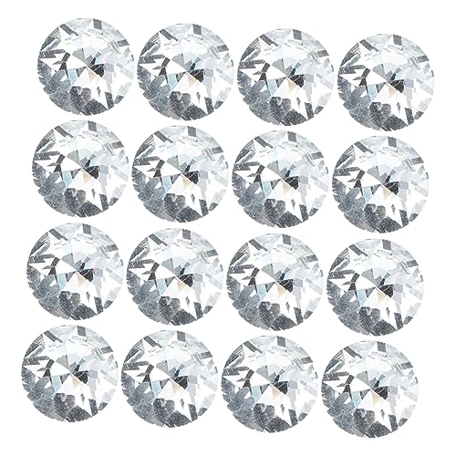 Homoyoyo 30Stücke Sofa Kristallknopf Dekorative Möbelknöpfe Hochwertigem Glänzende Strass Knöpfe für Kopfteil und DIY Dekoration Romantische Jedem von Homoyoyo