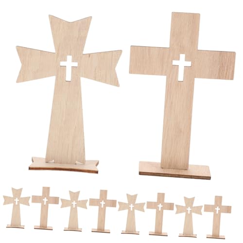 Homoyoyo 30Stücke Unvollendete Holz Kreuze Zum Basteln DIY Holzdekor Für Projekte Blanko Kreuzform Holzchips Für Personalisierte Handwerkskunst Und Dekoration Homoyoyo 30Stücke Unvollendete Holz Kreuze Zum Basteln DIY Holzdekor Für Projekte Blanko Kreuzform Holzchips Für Personalisierte Handwerkskunst Und Dekoration von Homoyoyo