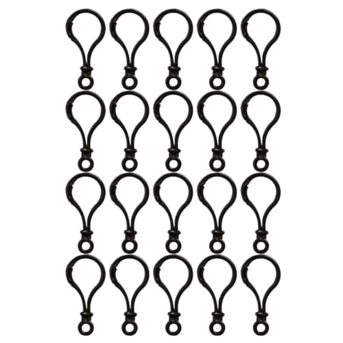 Homoyoyo 32 Stück Teiliges Robuster Schwarzer Kunststoff lobster karabiner Multifunktionale Schlüsselanhänger Clips Leicht und Praktisch für DIY armbänder Halsketten Schlüsselbänder und Homoyoyo 32 Stück Teiliges Robuster Schwarzer Kunststoff lobster karabiner Multifunktionale Schlüsselanhänger Clips Leicht und Praktisch für DIY armbänder Halsketten Schlüsselbänder und von Homoyoyo