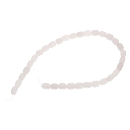 Homoyoyo 33 Stück Strang Natürliche Weiße Achat-rohstein-perlen Unregelmäßige Rechteckige Tubular-perlen mit Geradem für Diy-armbänder Halsketten Schmuckherstellung Homoyoyo 33 Stück Strang Natürliche Weiße Achat-rohstein-perlen Unregelmäßige Rechteckige Tubular-perlen mit Geradem für Diy-armbänder Halsketten Schmuckherstellung von Homoyoyo