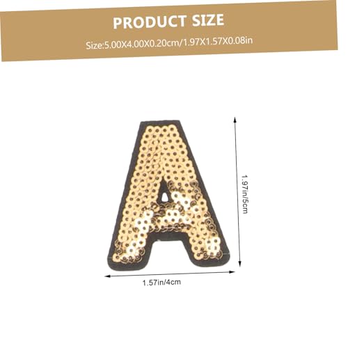 Homoyoyo 36 Stück Teiliges Bügelpatch mit Bestickten Alphabet und Zahlenmotiven Strapazierfähige Textilflicken zum Aufbügeln und Annähen für Reparatur und Dekoration von Kleidung Taschen Homoyoyo 36 Stück Teiliges Bügelpatch mit Bestickten Alphabet und Zahlenmotiven Strapazierfähige Textilflicken zum Aufbügeln und Annähen für Reparatur und Dekoration von Kleidung Taschen von Homoyoyo
