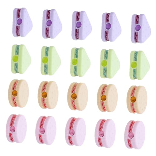 Homoyoyo 36 Stück Teiliges Cookie- Manuell Kawaii Cartoon-design Handlich als Schulbedarf Partygeschenk und Lehrerpraxis Präzises Vielseitiges Zubehör für Schüler von Homoyoyo
