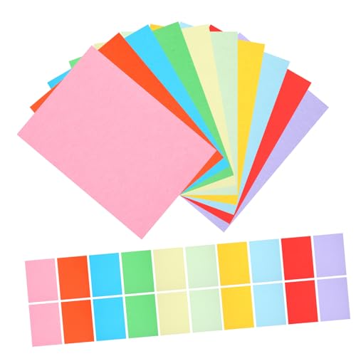 Homoyoyo 3Er-Packungen Pack Farbiges für DIY Projekte und Bastelarbeiten Druckpapier für Büro Schule und Kinderprojekte pro Packung Vielseitig Einsetzbar Homoyoyo 3Er-Packungen Pack Farbiges für DIY Projekte und Bastelarbeiten Druckpapier für Büro Schule und Kinderprojekte pro Packung Vielseitig Einsetzbar von Homoyoyo