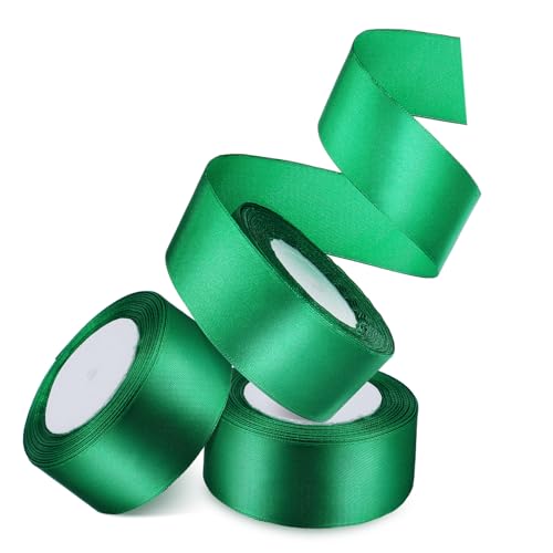 Homoyoyo 3Rollen Breites Satinband Für Geschenkverpackungen Dekoratives Bastelband Für Hochzeit Valentinstag Ideen Homoyoyo 3Rollen Breites Satinband Für Geschenkverpackungen Dekoratives Bastelband Für Hochzeit Valentinstag Ideen von Homoyoyo