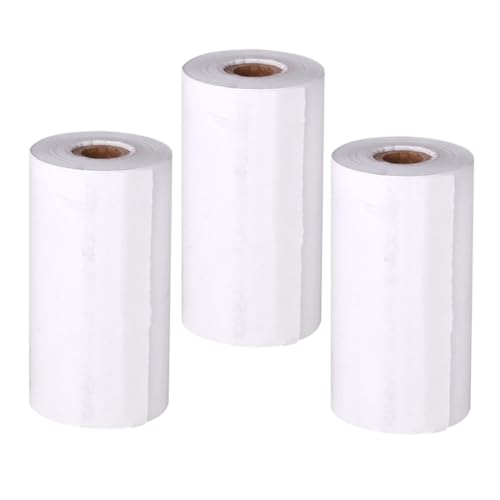 Homoyoyo 3Rollen Thermodruckpapier Für Kinderkamera Übertragungs Für Drucker Für Sofortbildkameras Thermopapier Für Kreative Fotodrucke von Homoyoyo