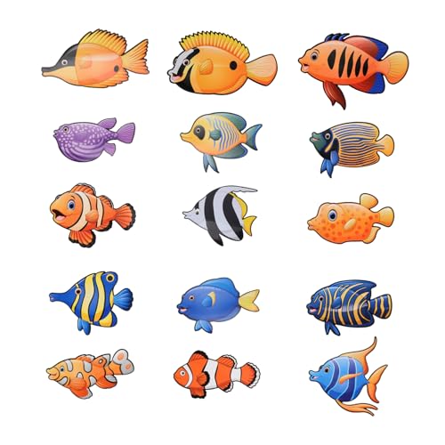 Homoyoyo 3Sätze Meerestier Papierschnitte für Tropische Fisch Dekoration für Klassenzimmer und Bastelprojekte für DIY und Fotokabinen Requisiten Homoyoyo 3Sätze Meerestier Papierschnitte für Tropische Fisch Dekoration für Klassenzimmer und Bastelprojekte für DIY und Fotokabinen Requisiten von Homoyoyo