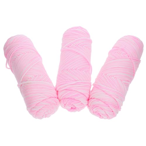 Homoyoyo 3Stücke Baumwollgarn Für DIY Handarbeiten Professionelles Strickgarn Farben Für Stricken Von Schals Und Anderen Kreativen Projekten Homoyoyo 3Stücke Baumwollgarn Für DIY Handarbeiten Professionelles Strickgarn Farben Für Stricken Von Schals Und Anderen Kreativen Projekten von Homoyoyo