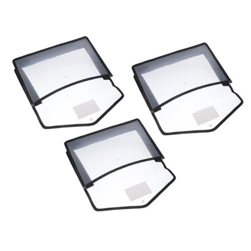 Homoyoyo 3Stücke Dokumententasche Wasserdichte Datei Organizer Mit Knopfdesign Transparente Aktentaschen Für Schule Und Büro Organisieren Von Unterlagen Und Dokumenten Homoyoyo 3Stücke Dokumententasche Wasserdichte Datei Organizer Mit Knopfdesign Transparente Aktentaschen Für Schule Und Büro Organisieren Von Unterlagen Und Dokumenten von Homoyoyo
