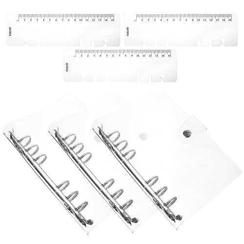 Homoyoyo 3Stücke Notizblock Hülle Transparent Dokumentenordner Organizer Einfacher Stil Binderhülle Für Notizbücher Und Dokumente Pack Homoyoyo 3Stücke Notizblock Hülle Transparent Dokumentenordner Organizer Einfacher Stil Binderhülle Für Notizbücher Und Dokumente Pack von Homoyoyo
