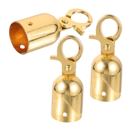Homoyoyo 3Stücke Seilendhaken Juteseil und Dekorative Pfosten für Warteschlangenlinien Sichere Endstopper für Empfangspfosten Einfache Montage Goldene Homoyoyo 3Stücke Seilendhaken Juteseil und Dekorative Pfosten für Warteschlangenlinien Sichere Endstopper für Empfangspfosten Einfache Montage Goldene von Homoyoyo