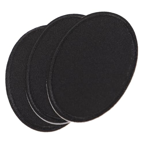 Homoyoyo 3Stücke Selbstklebende Patch Applikationen für Kleidung Ovaler Stoffflicken für Jacken und Daunenjacken DIY Reparaturflicken zur Dekoration Einfach Anzuwenden Langlebig von Homoyoyo