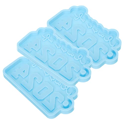 Homoyoyo 3Stücke Silikonformen Für Schlüsselanhänger DIY Epoxidharz Gießformen Runde Anhänger Für Mobile Dekoration Abschlussmützen Design Blauer Farbton Homoyoyo 3Stücke Silikonformen Für Schlüsselanhänger DIY Epoxidharz Gießformen Runde Anhänger Für Mobile Dekoration Abschlussmützen Design Blauer Farbton von Homoyoyo