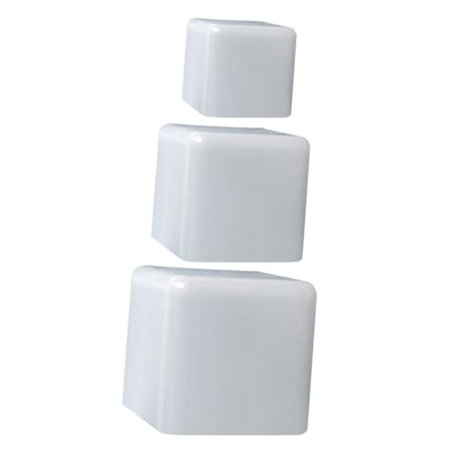 Homoyoyo 3Stücke Teiliges Silikonwürfelform DIY Silikonform Für Bastelprojekte Für Wachs Epoxidharz Und Einzigartige Quadratische Gießform von Homoyoyo
