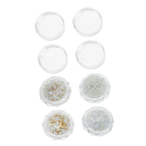 Homoyoyo 4 Boxen Nail Art Perlen Mix für Kreative Nagelgestaltung Ballerina Schleifen Design Glänzende Dekoperlen in Verschiedenen für DIY Nageldesign und Schmuckverzierung Homoyoyo 4 Boxen Nail Art Perlen Mix für Kreative Nagelgestaltung Ballerina Schleifen Design Glänzende Dekoperlen in Verschiedenen für DIY Nageldesign und Schmuckverzierung von Homoyoyo
