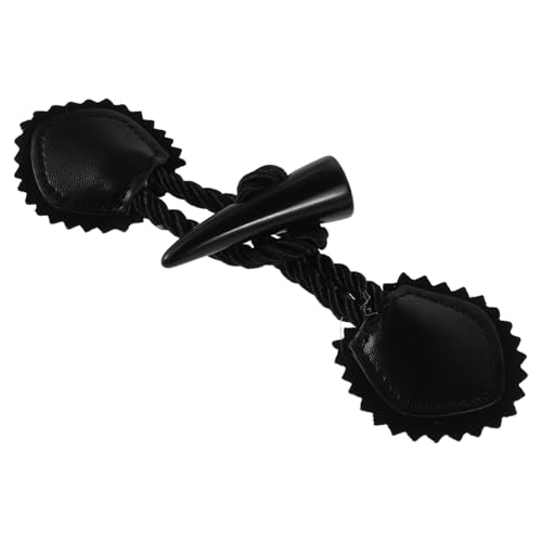 Homoyoyo 4 Paare Harz Knebelknöpfe für Mäntel Schwarze Resin Horn Toggle Knöpfe Langlebige Strickjacken Knöpfe Einfache Annäh knebelverschlüsse Stilvolle Mantel Verschlüsse für DIY Homoyoyo 4 Paare Harz Knebelknöpfe für Mäntel Schwarze Resin Horn Toggle Knöpfe Langlebige Strickjacken Knöpfe Einfache Annäh knebelverschlüsse Stilvolle Mantel Verschlüsse für DIY von Homoyoyo