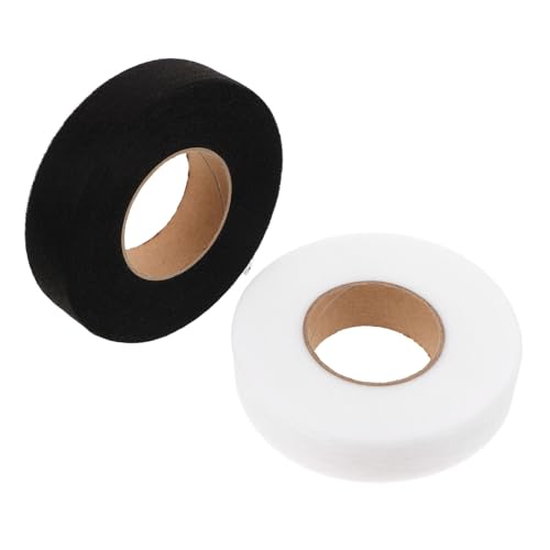 Homoyoyo 4 Rollen Doppelseitiges Bügelvlies Nahtband Leichtes Waschfestes Weißes Schwarzes Fusibles Vlies zum Aufbügeln für DIY Kleidung Reparaturen Nähen Quilten Vielseitig Einsetzbar Homoyoyo 4 Rollen Doppelseitiges Bügelvlies Nahtband Leichtes Waschfestes Weißes Schwarzes Fusibles Vlies zum Aufbügeln für DIY Kleidung Reparaturen Nähen Quilten Vielseitig Einsetzbar von Homoyoyo