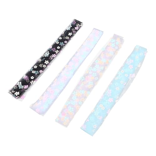 Homoyoyo 4 Rollen Mehrfarbige Satinbänder mit Blumenmuster Breit Waschbar Verschleißfest für DIY Bastelarbeiten Hochzeitsdekorationen Bekleidung und Haaraccessoires Homoyoyo 4 Rollen Mehrfarbige Satinbänder mit Blumenmuster Breit Waschbar Verschleißfest für DIY Bastelarbeiten Hochzeitsdekorationen Bekleidung und Haaraccessoires von Homoyoyo