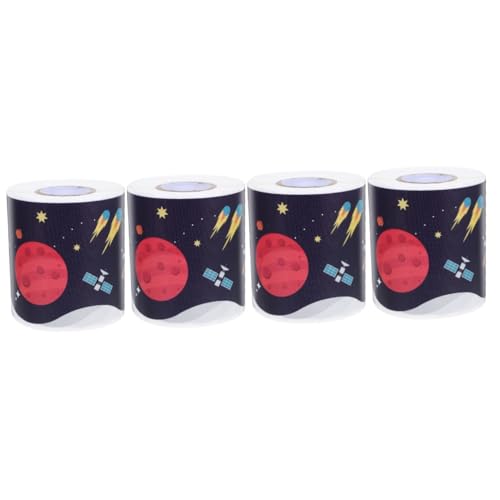 Homoyoyo 4 Rollen Roll Border für Pinnwände Dekorative Raumgestaltung mit Weltraum für Klassenzimmer und Kreative Projekte Farbenfrohe Gestaltung für Lebendige von Homoyoyo