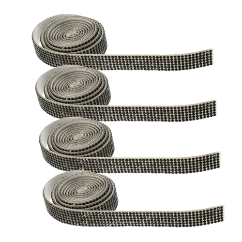 Homoyoyo 4 Rollen Strass Applikationen mit Bügelrückseite Selbstklebend Reihig Breit DIY Glitzer Schmucksteine für Gürtel Brautkleider und Kleidungsdekoration Homoyoyo 4 Rollen Strass Applikationen mit Bügelrückseite Selbstklebend Reihig Breit DIY Glitzer Schmucksteine für Gürtel Brautkleider und Kleidungsdekoration von Homoyoyo