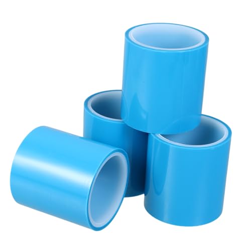 Homoyoyo 4 Rollen Uv Klebeband Nahtloses Transparentes Papier für Schmuckherstellung Epoxidharz und Diy Bastelbedarf Starke Haftung Blasenfreie Anwendung für Kreative Projekte von Homoyoyo