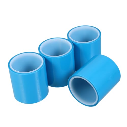 Homoyoyo 4 Rollen Uv -kleberpapierband Harzband Nahtloses Papierband Schmuckband Nahtloses Klebriges Papierband Diy Klebeband Uv-klebeband Nahtloses Klebeband Himmelblau Das Haustier von Homoyoyo