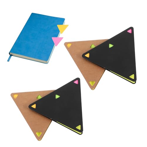 Homoyoyo 4 Sätze Dreieckige Klebezettel aus Wasserfestem Pet material Farbige Tragbare Schreibblöcke für Büro und Schule Praktische Memo Pads zum Beschriften und Organisieren Homoyoyo 4 Sätze Dreieckige Klebezettel aus Wasserfestem Pet material Farbige Tragbare Schreibblöcke für Büro und Schule Praktische Memo Pads zum Beschriften und Organisieren von Homoyoyo