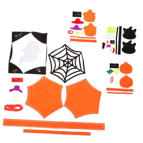 Homoyoyo 4 Sätze Halloween Süßigkeitentaschen aus Vliesstoff Kleine DIY Geschenktüten mit Niedlichen Motiven Kürbis Geist Katze Spinne als Partydeko und Mitgebsel für Halloween Feiern Homoyoyo 4 Sätze Halloween Süßigkeitentaschen aus Vliesstoff Kleine DIY Geschenktüten mit Niedlichen Motiven Kürbis Geist Katze Spinne als Partydeko und Mitgebsel für Halloween Feiern von Homoyoyo