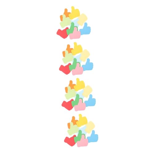 Homoyoyo 4 Sätze Papier Cutouts Für Diy Schuldekoration Bunte Bastelideen Für Klassenzimmer Und Zuhause Für Kreative Projekte Und Anlässe 54 Stück * 4 von Homoyoyo