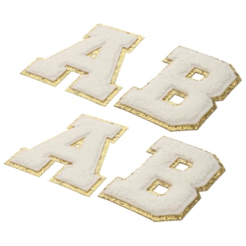 Homoyoyo 4 Stück Bestickte Buchstaben Patches zum Aufbügeln Hochwertige Stoffflicken für Kleidung Reparatur und DIY Multifunktionale Aufnäher für Jacken Rucksäcke Hosen Selbstklebend und Homoyoyo 4 Stück Bestickte Buchstaben Patches zum Aufbügeln Hochwertige Stoffflicken für Kleidung Reparatur und DIY Multifunktionale Aufnäher für Jacken Rucksäcke Hosen Selbstklebend und von Homoyoyo