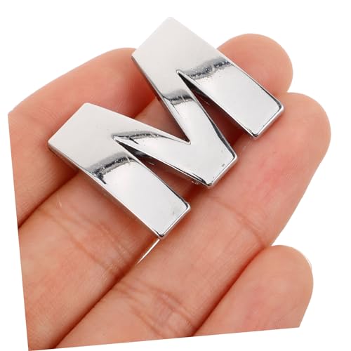 Homoyoyo 4 Stück Briefkasten Aufkleber Metallbuchstaben Mail Teiliges Selbstklebende Briefkasten Buchstaben Sticker Langlebiger Metall Minimalistisches Design für Briefkästen Postfächer von Homoyoyo