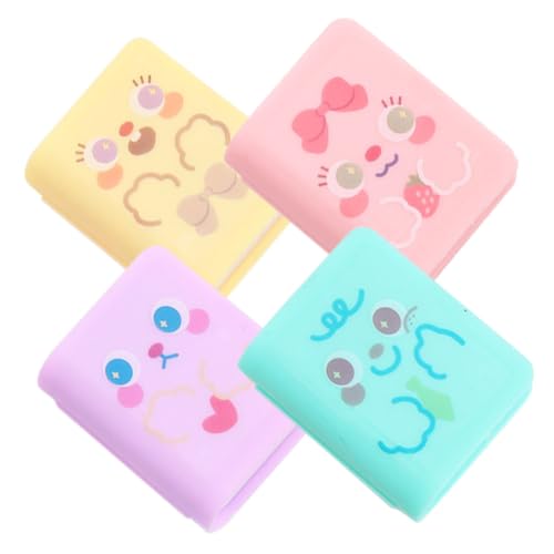 Homoyoyo 4 Stück Cartoon Bleistiftspitzer Handbetrieben Einfach zu Bedienen Langlebiges Design für Schüler Praktisch für Zuhause und Schule Homoyoyo 4 Stück Cartoon Bleistiftspitzer Handbetrieben Einfach zu Bedienen Langlebiges Design für Schüler Praktisch für Zuhause und Schule von Homoyoyo