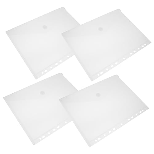 Homoyoyo 4 Stück Dokumententaschen mit Ordner aus Stabilem Material für Büro und Schule Praktische Aufbewahrung für Unterlagen und Dateien Homoyoyo 4 Stück Dokumententaschen mit Ordner aus Stabilem Material für Büro und Schule Praktische Aufbewahrung für Unterlagen und Dateien von Homoyoyo