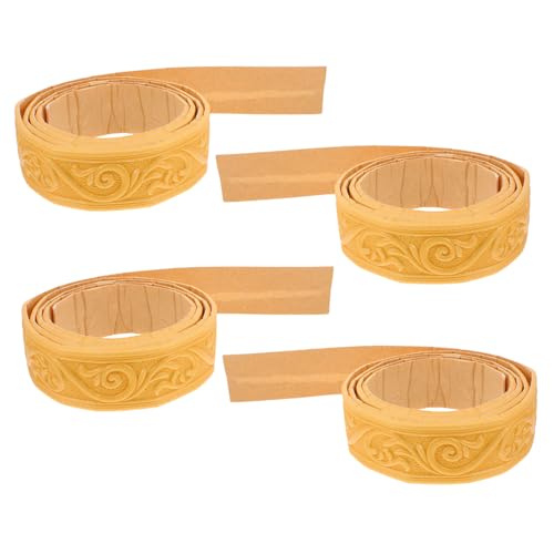 Homoyoyo 4 Stück Fußleisten Wandaufkleber Wandtattoo Selbstklebende Tapetenbordüre Türverkleidung Abzieh Und Klebeform Schaumstoff Zierleiste Decken Tapetenform Xpe Schaum Golden Homoyoyo 4 Stück Fußleisten Wandaufkleber Wandtattoo Selbstklebende Tapetenbordüre Türverkleidung Abzieh Und Klebeform Schaumstoff Zierleiste Decken Tapetenform Xpe Schaum Golden von Homoyoyo