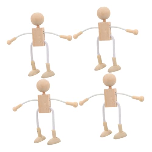 Homoyoyo 4 Stück Holz Cartoon Unvollendeter Roboter Bemalbar Hartholz Roboter Unvollendete Spielzeugform Kinderroboter DIY Ornament Kit Artikel Roboterpuppe Homoyoyo 4 Stück Holz Cartoon Unvollendeter Roboter Bemalbar Hartholz Roboter Unvollendete Spielzeugform Kinderroboter DIY Ornament Kit Artikel Roboterpuppe von Homoyoyo