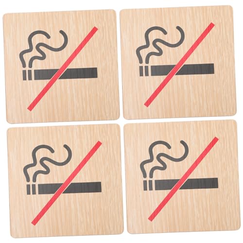 Homoyoyo 4 Stück Kein Rauchschild Zeichenbrett Rauchverbot Warnzeichen Hotel-warnschild Rauchverbot Wandschilder Nicht Rauchen Warnzeichen Warnsignale Etikett Warntafel Des Hotels Holz Homoyoyo 4 Stück Kein Rauchschild Zeichenbrett Rauchverbot Warnzeichen Hotel-warnschild Rauchverbot Wandschilder Nicht Rauchen Warnzeichen Warnsignale Etikett Warntafel Des Hotels Holz von Homoyoyo