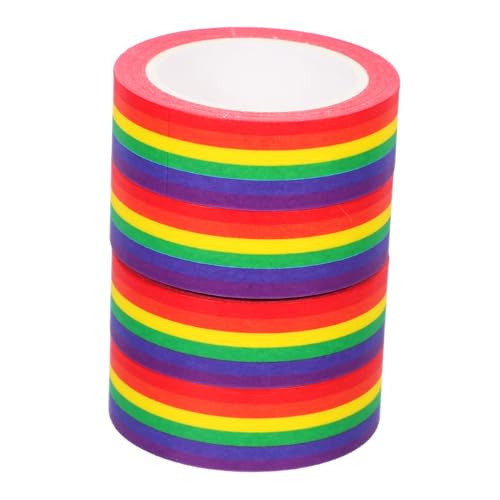 Homoyoyo 4 Stück Klebeband für Planer Schulprojekte Lgbtq Dekoration für Bastelarbeiten und Scrapbooking von Homoyoyo