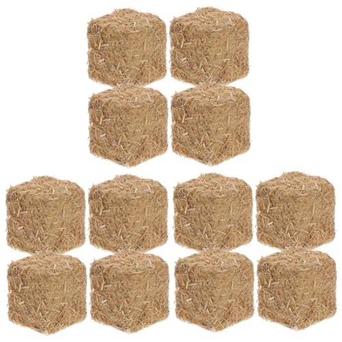 Homoyoyo 4 Stück Mini Heuhaufen Dekoration Aus Holz Für Puppenhaus Und Herbstdeko – Kleine Heuballen Und Heublöcke Als Tischdekoration Für Kreative Bastelprojekte - 2 cm Homoyoyo 4 Stück Mini Heuhaufen Dekoration Aus Holz Für Puppenhaus Und Herbstdeko – Kleine Heuballen Und Heublöcke Als Tischdekoration Für Kreative Bastelprojekte - 2 cm von Homoyoyo