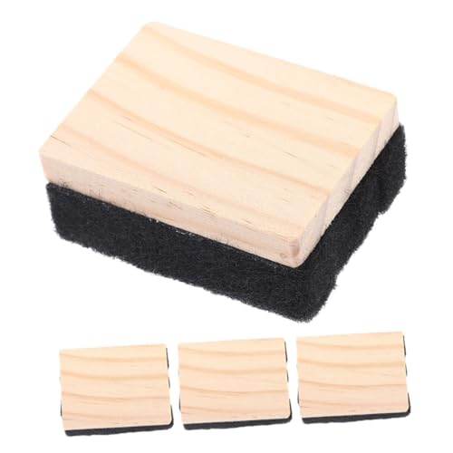 Homoyoyo 4 Stück Mini Holz Trockenlösch Radiergummi Multifunktionaler Whiteboard und Tafel Radierer für Klassenzimmer Büro Effiziente ohne Rückstände Vielseitig und Benutzerfreundlich Homoyoyo 4 Stück Mini Holz Trockenlösch Radiergummi Multifunktionaler Whiteboard und Tafel Radierer für Klassenzimmer Büro Effiziente ohne Rückstände Vielseitig und Benutzerfreundlich von Homoyoyo